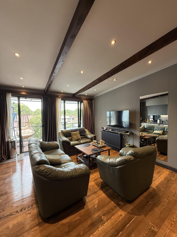 3-room penthouse apartment for rent in Tbilisi, Geronti Kikodze St, 16 ...