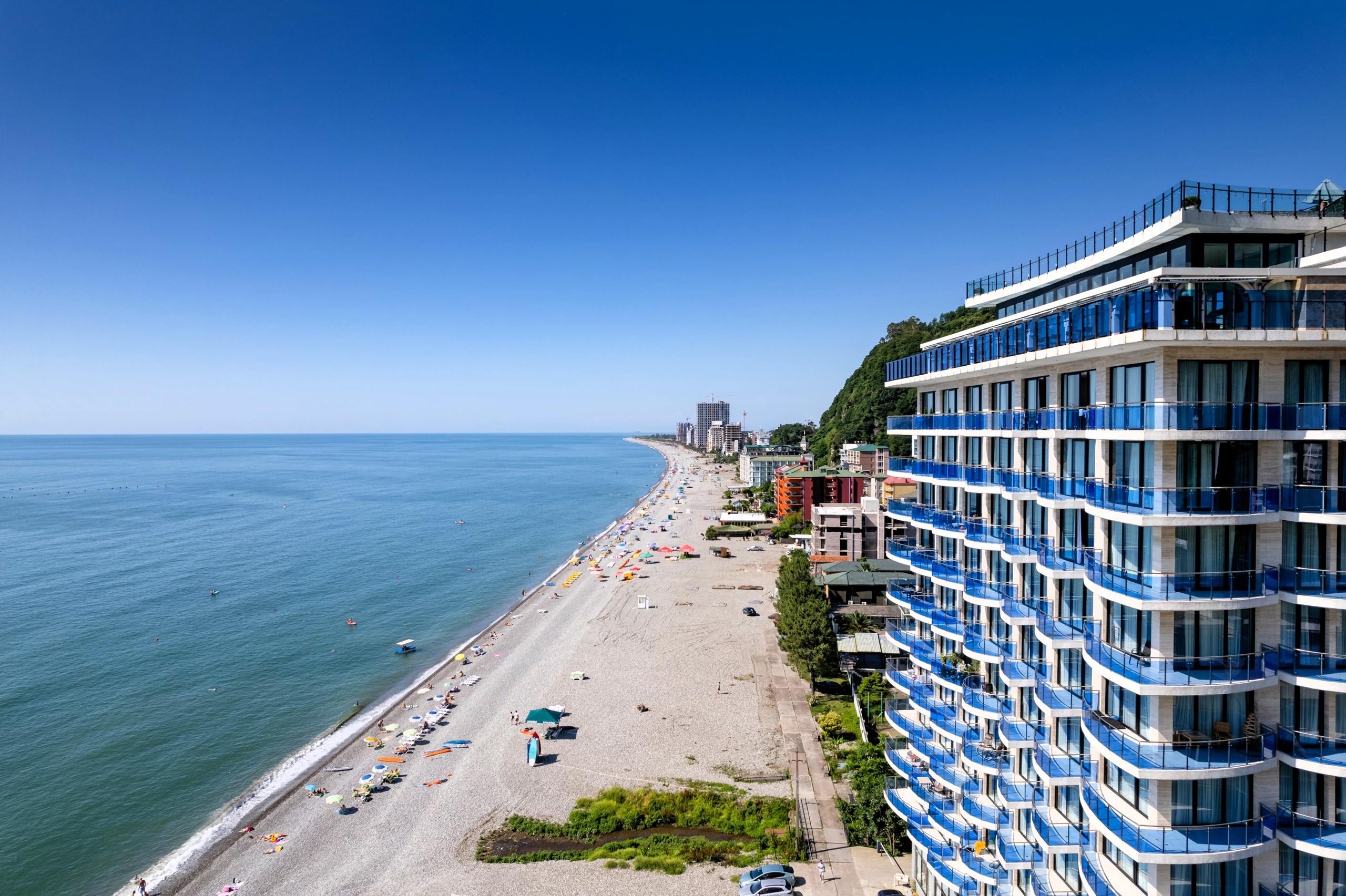 2-Room Apartment For Sale In Kvariati, Panorama Kvariati view 3