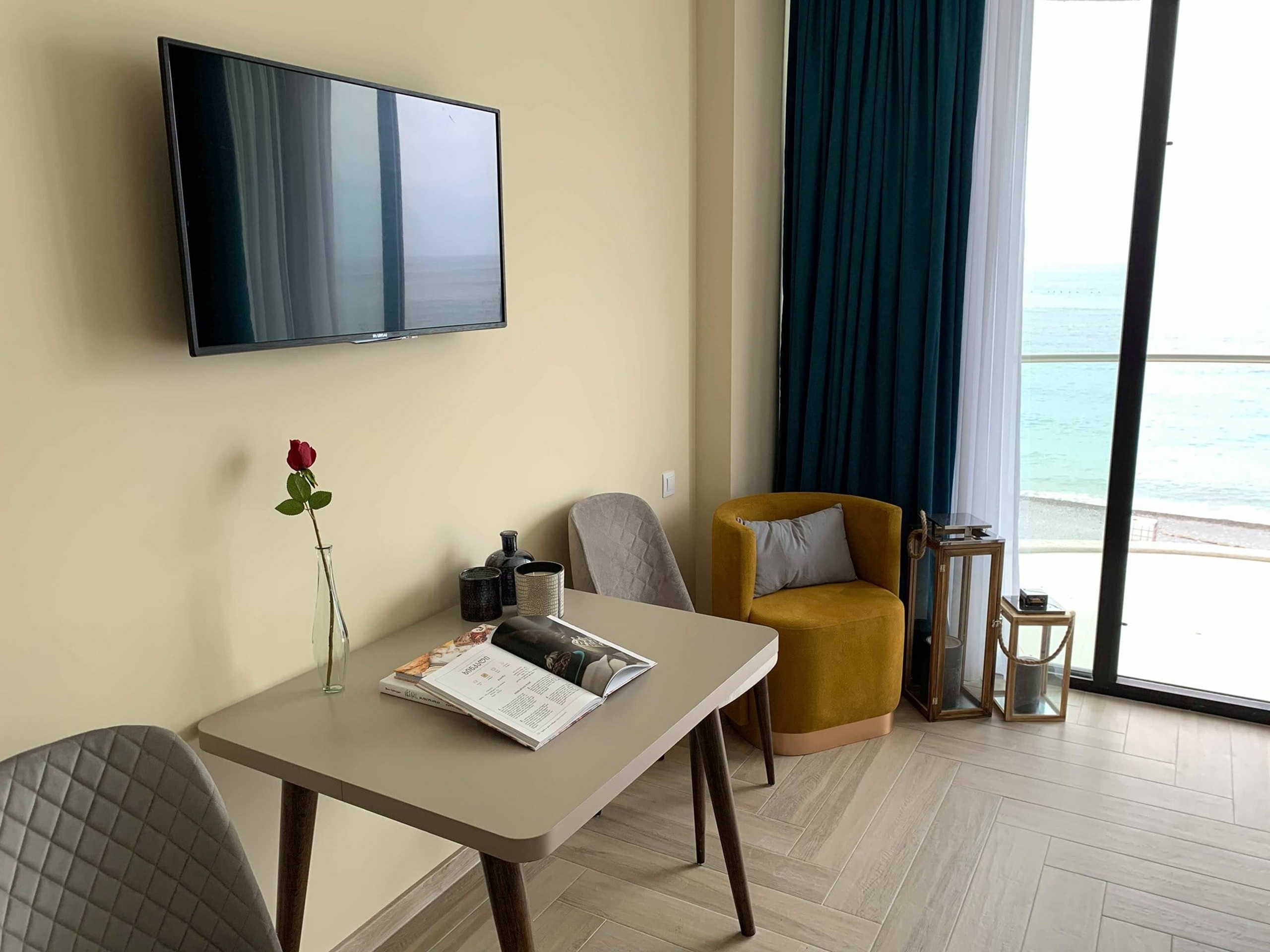 Studio Apartment For Rent In Kvariati, Panorama Kvariati view 3