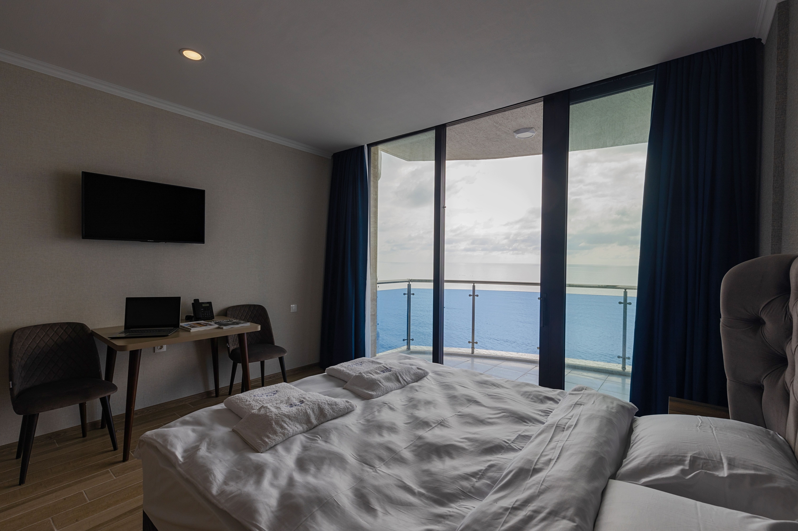Studio Apartment For Rent In Kvariati, Panorama Kvariati view 4