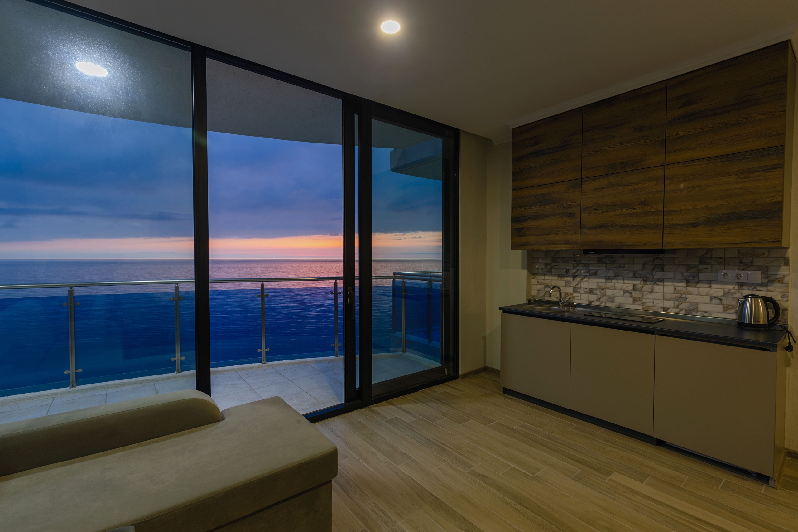 3-Room Apartment For Rent In Kvariati, Panorama Kvariati view 5