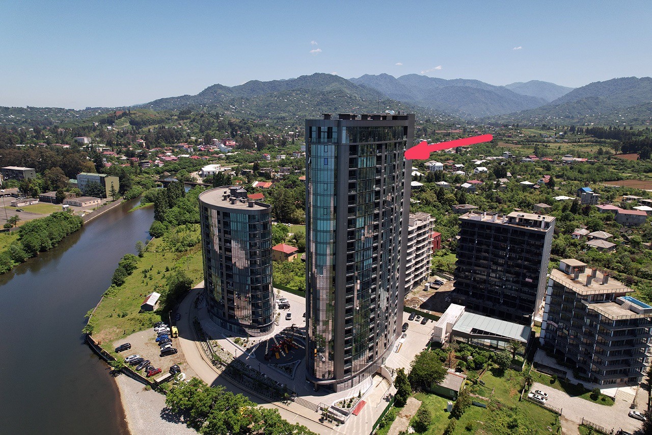 2-Room Apartment For Sale In Chakvi, Tropical Garden view 15
