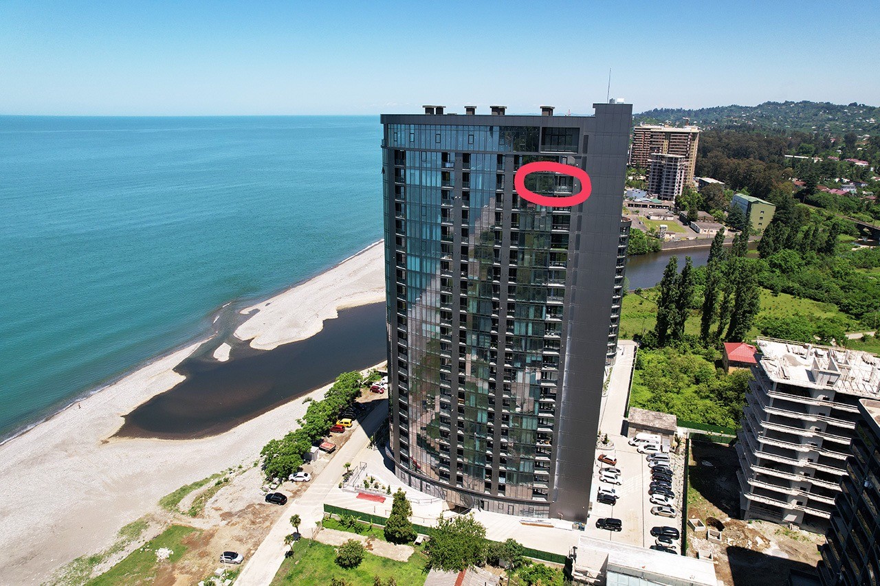 2-Room Apartment For Sale In Chakvi, Tropical Garden view 14
