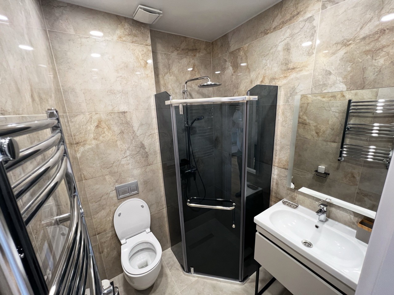 2-Room Apartment For Sale In Chakvi, Tropical Garden view 11