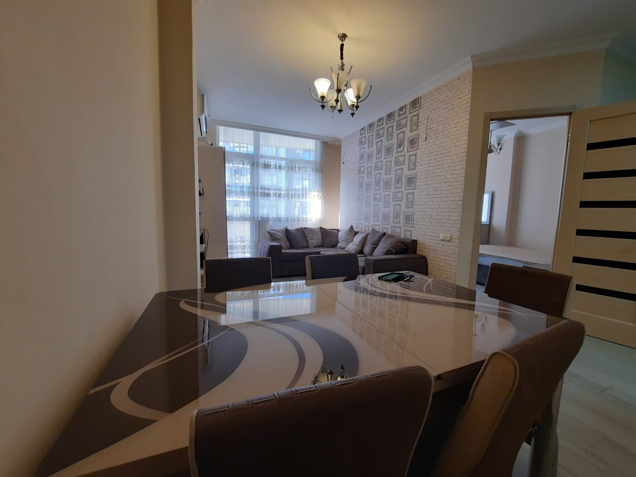 3-Room Apartment For Rent In Batumi, Luka Asatiani St, 37 view 1