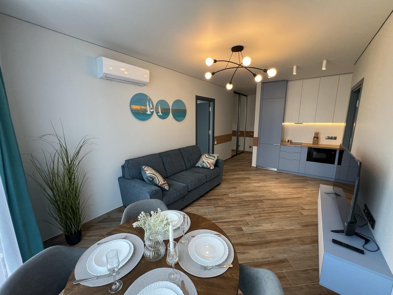 3-Room Apartment For Rent In Chakvi, Tropical Garden view 4