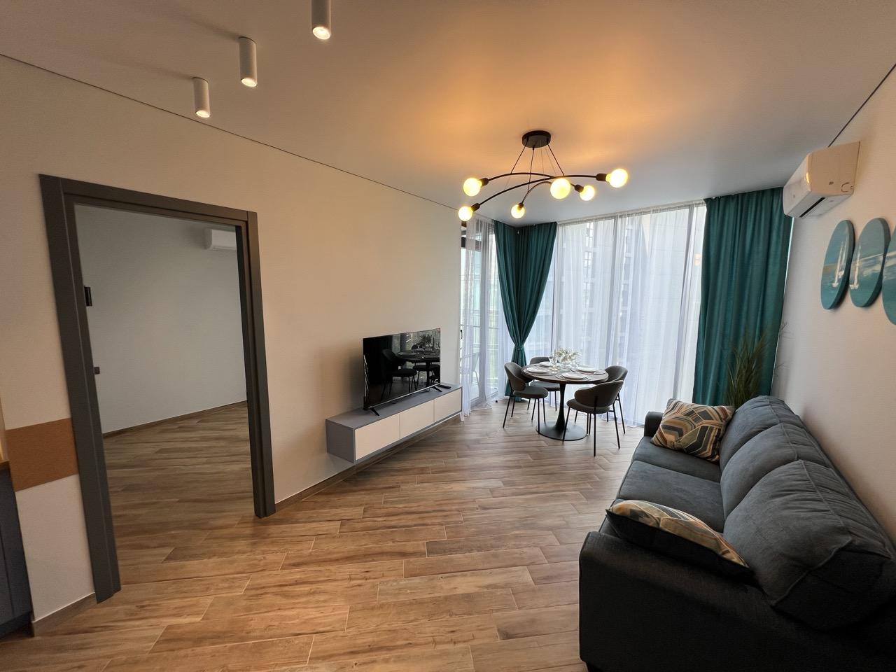 3-Room Apartment For Rent In Chakvi, Tropical Garden view 2