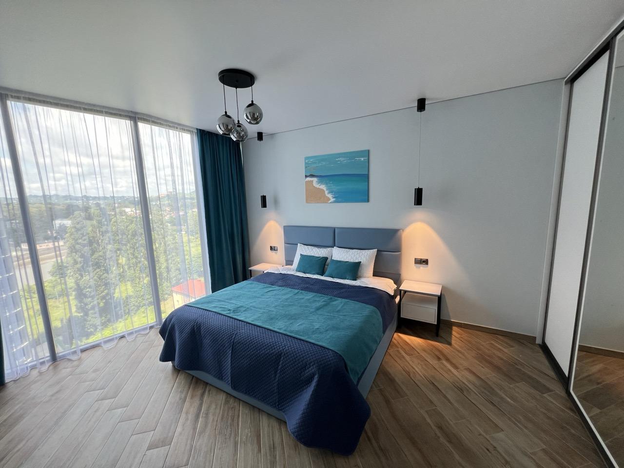 3-Room Apartment For Rent In Chakvi, Tropical Garden view 1