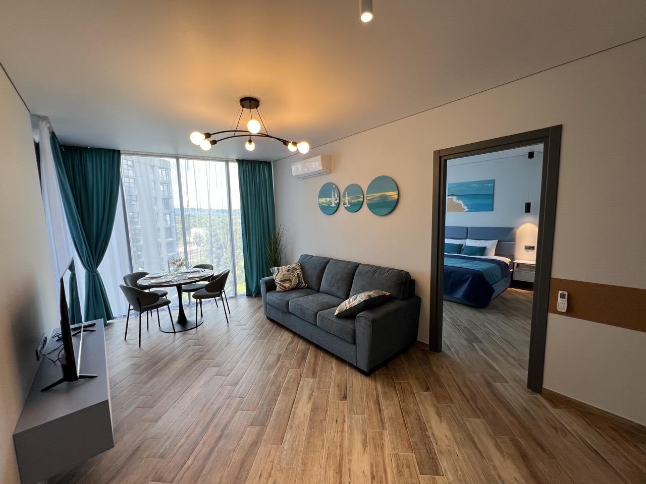 3-Room Apartment For Rent In Chakvi, Tropical Garden view 11
