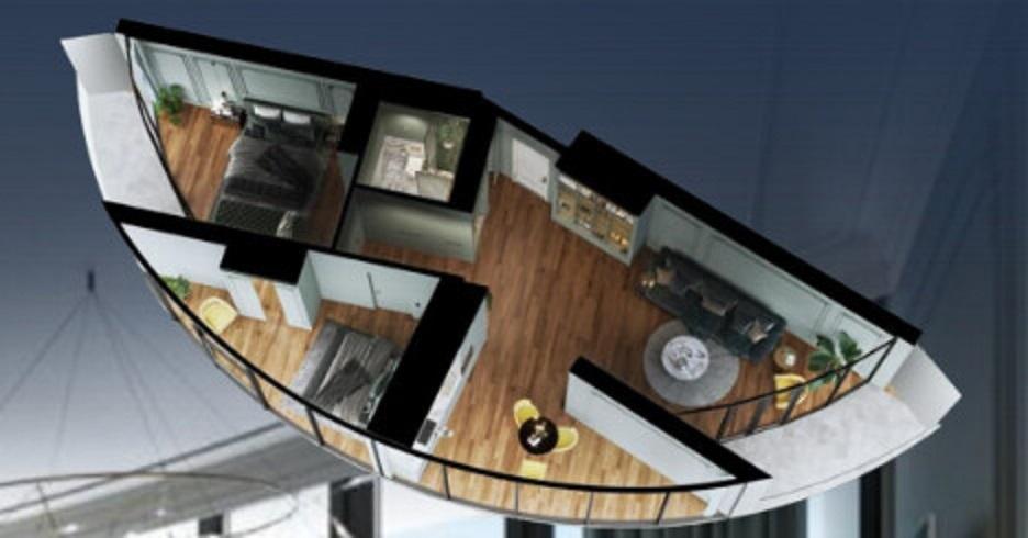 2-Room Apartment For Sale In Batumi, Panorama view 3
