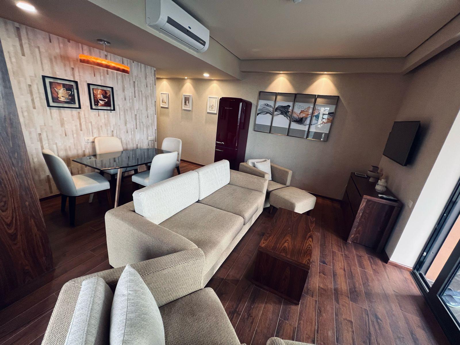3-Room Apartment For Daily Rent In Chakvi, Dreamland Oasis, 97 M² — $210 Per Day view 1