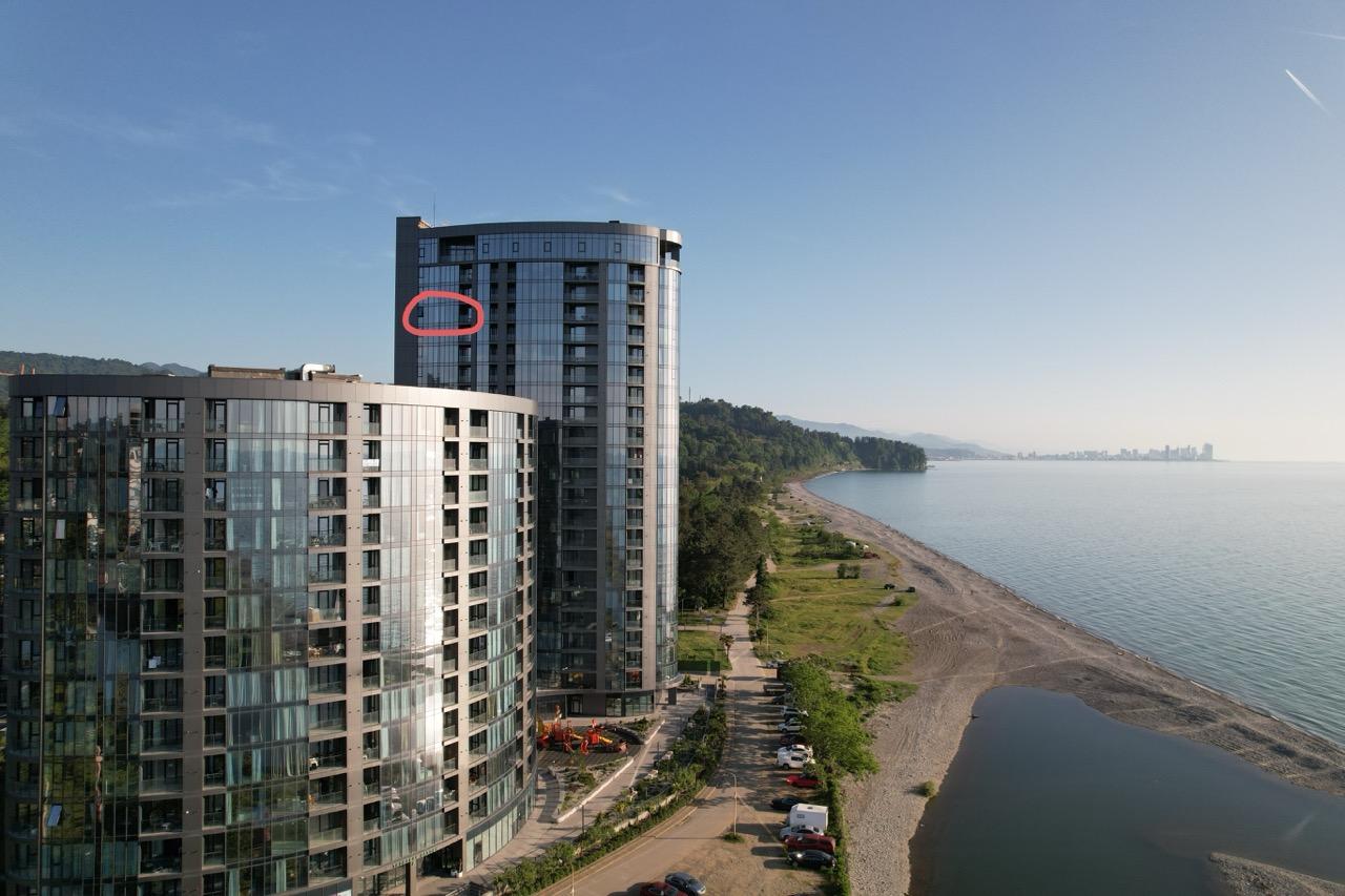 3-Room Apartment For Sale In Chakvi, Tropical Garden view 2
