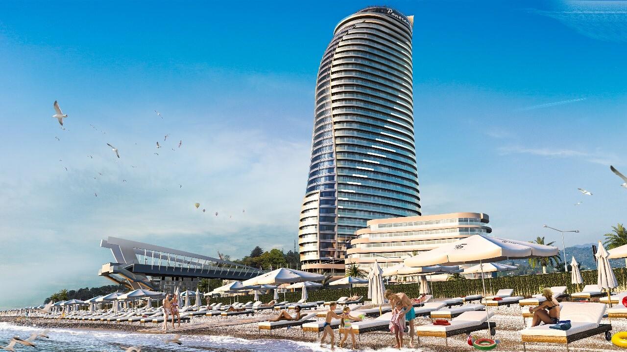 1-Room Apartment For Sale In Batumi, Panorama view 6