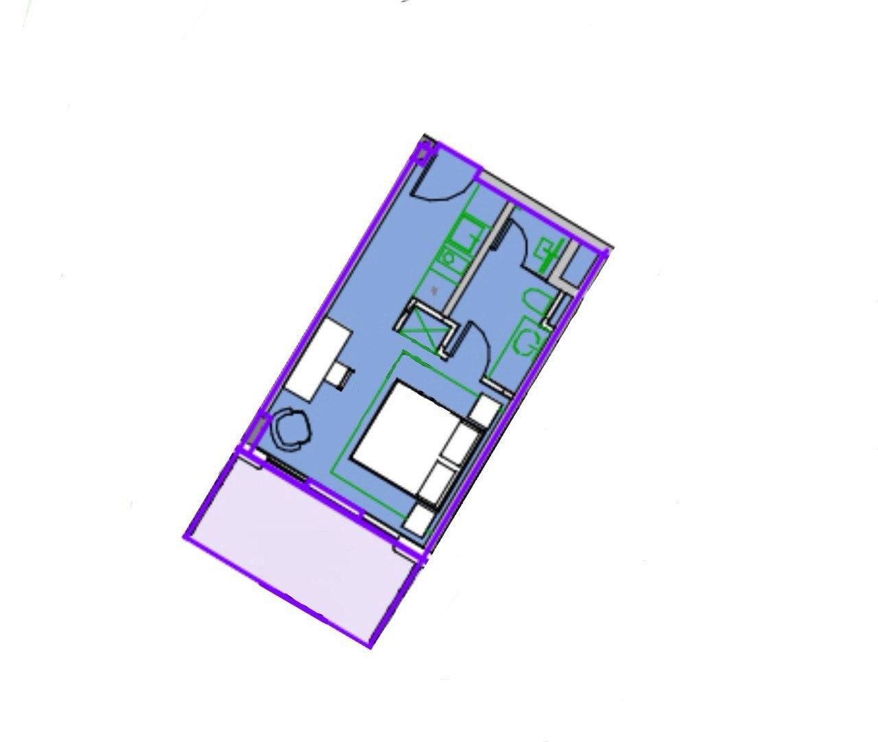 Studio Apartment For Sale view 9