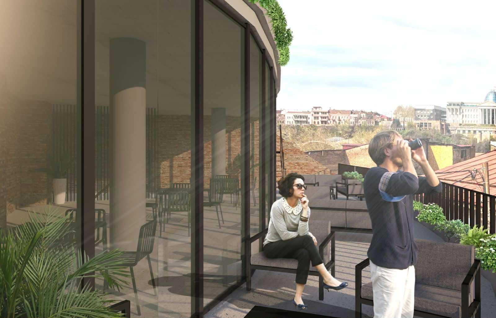Jean Chardin St: Cafe, 447.0 M² | Korter.Ge view 6