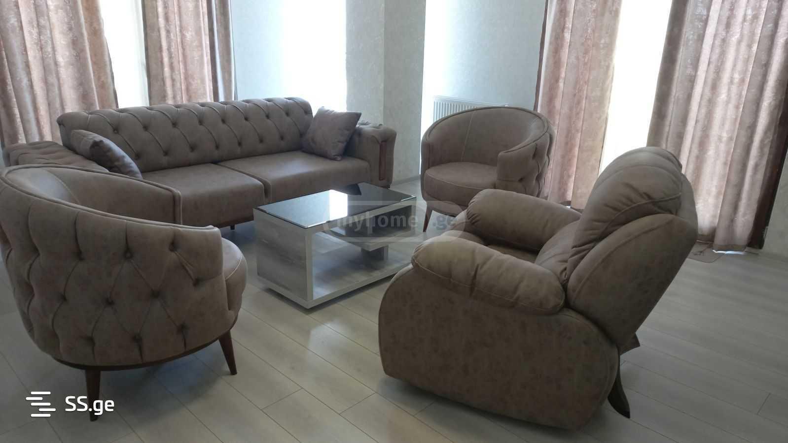 Vepkhistqaosani St, 6: 3-Room, 90.0 M² | Korter.Ge view 4