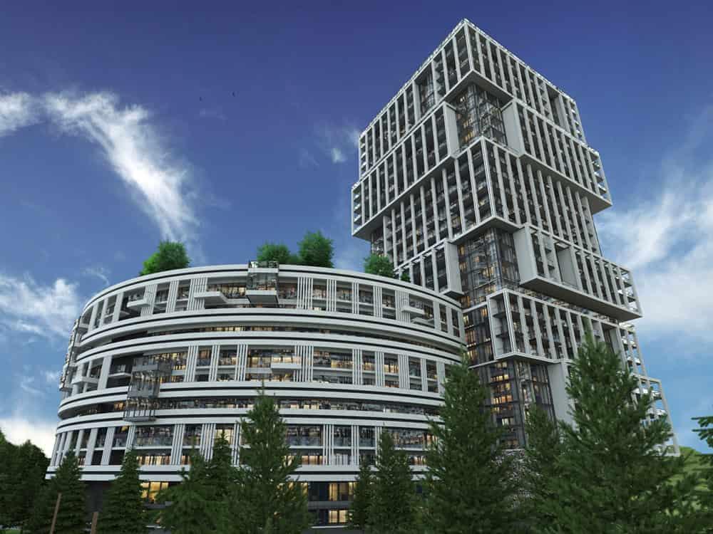 Outlook Forest: Hotel, 620.0 M² | Korter.Ge view 3
