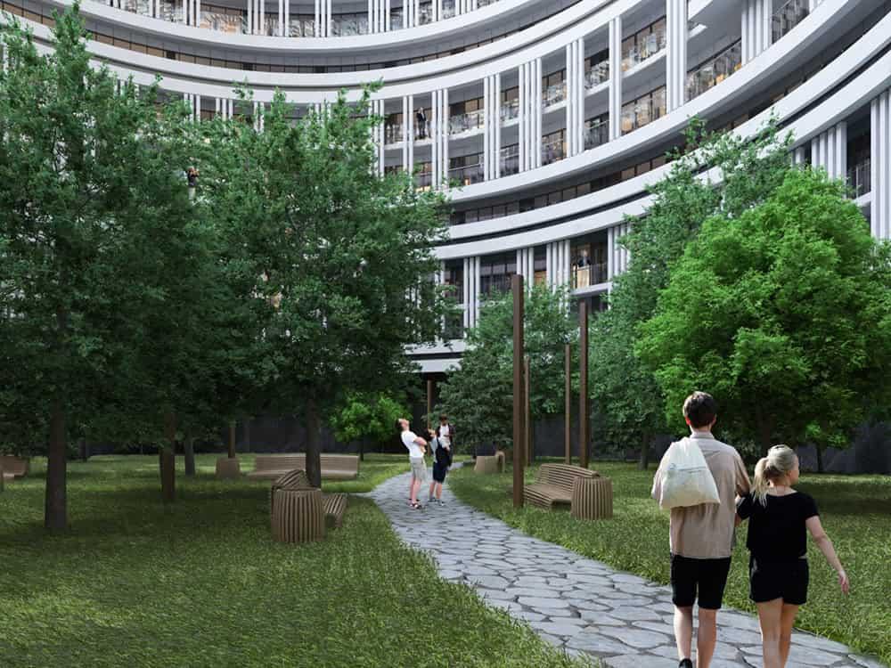 Outlook Forest: Hotel, 620.0 M² | Korter.Ge view 4