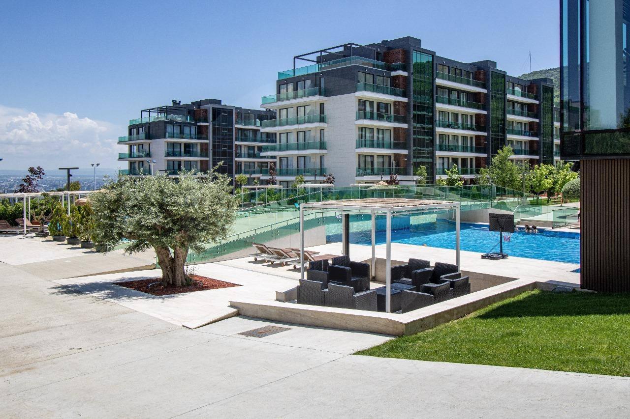 Krtsanisi Resort Residence: 3-Room Penthouse, 113.7 M² | Korter.Ge view 13