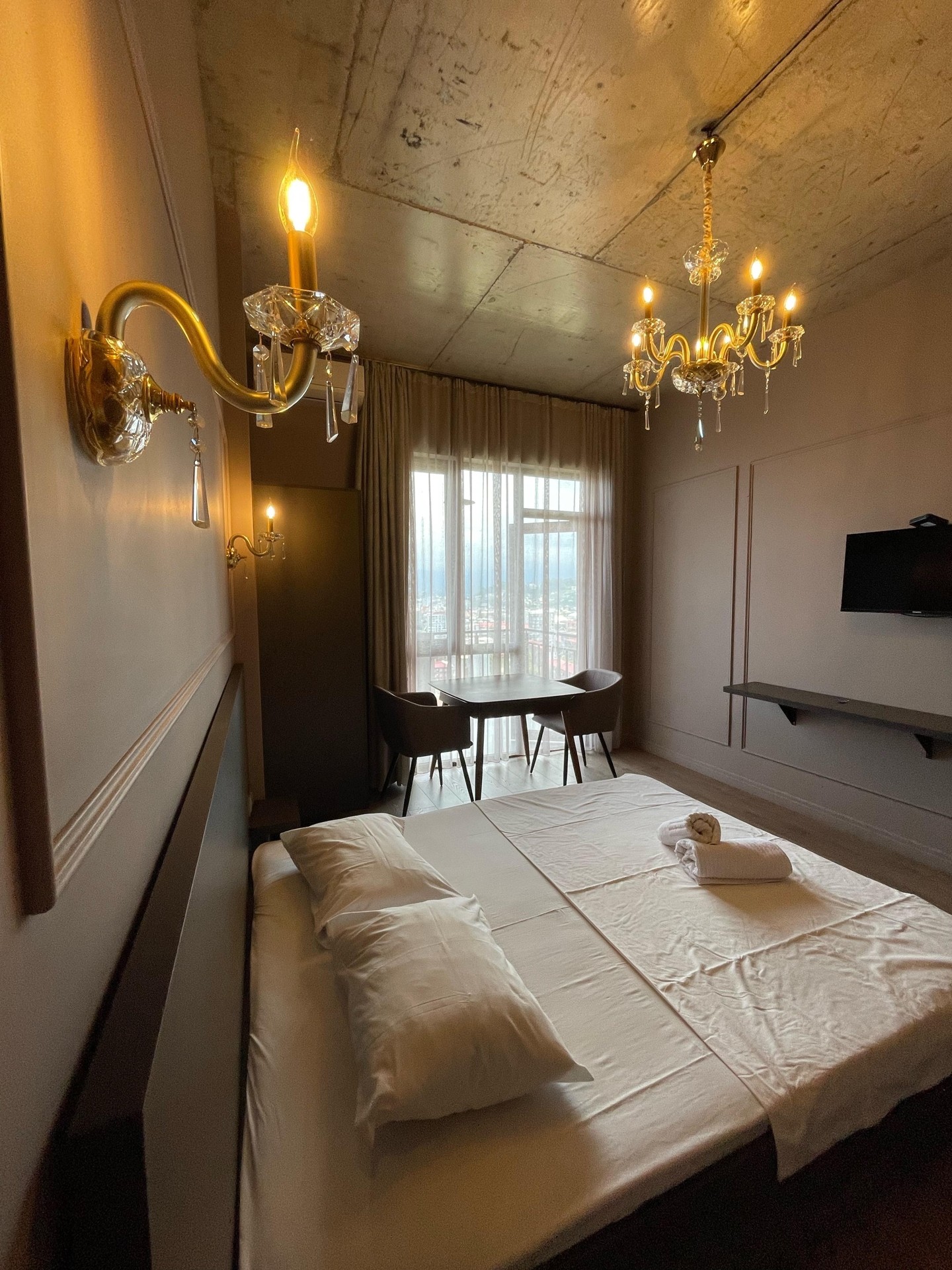 Studio Apartment For Daily Rent In Batumi, Gumbati In Kheivani, 30 M² — 100 ₾ Per Day view 1