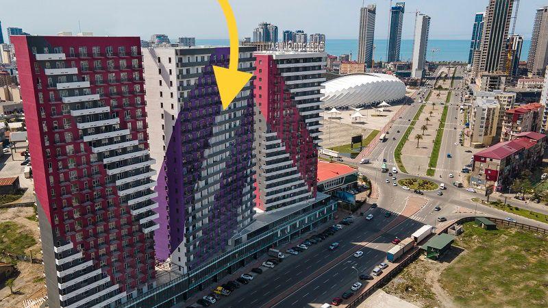 Studio Apartment For Daily Rent In Batumi, Gumbati In Kheivani, 30 M² — 100 ₾ Per Day view 8