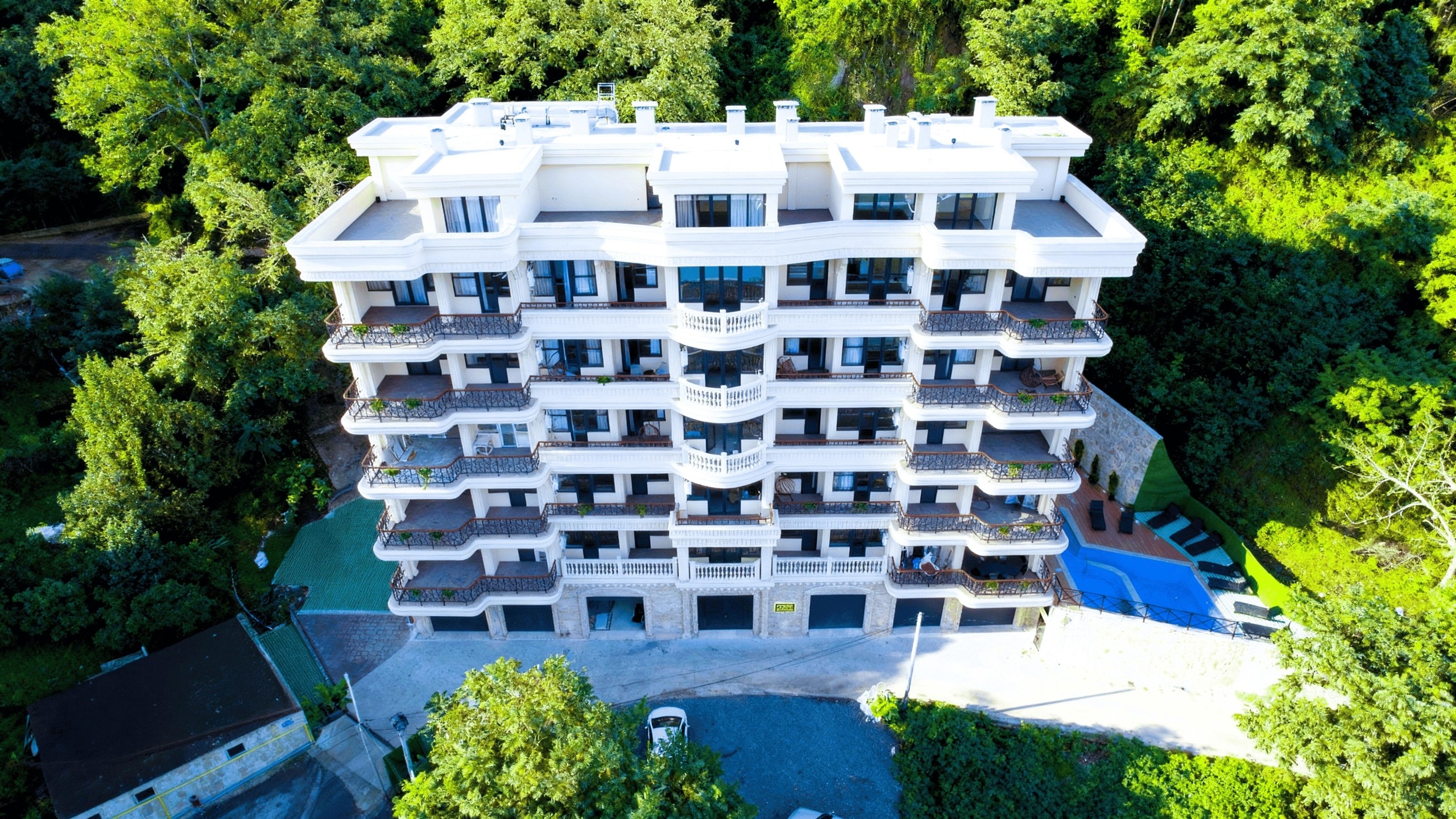 2-Room Apartment For Rent In Kvariati, Tsminda Nino 1st Dead End, 9 view 1
