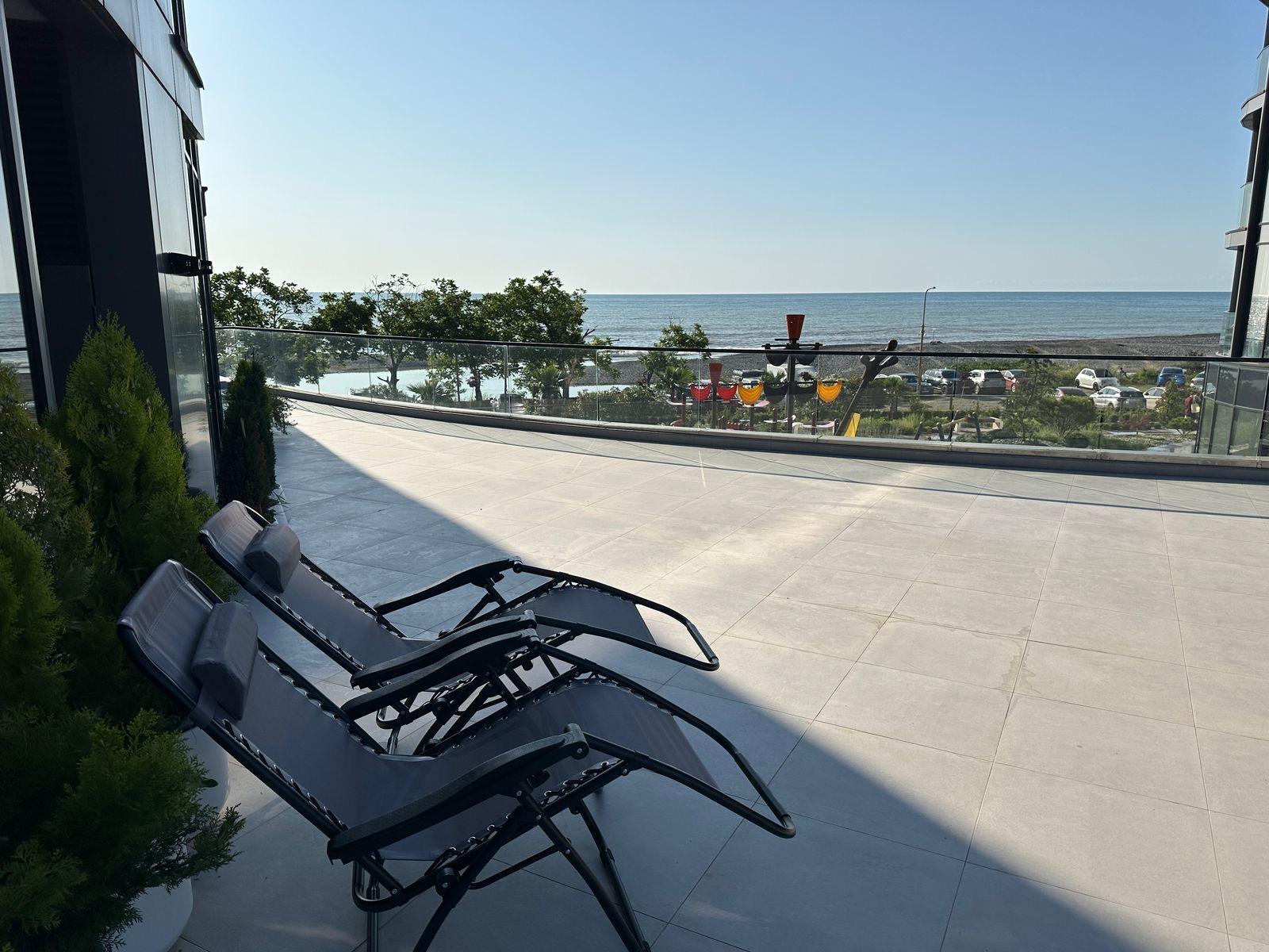 Studio Apartment For Rent In Chakvi, Tropical Garden view 7