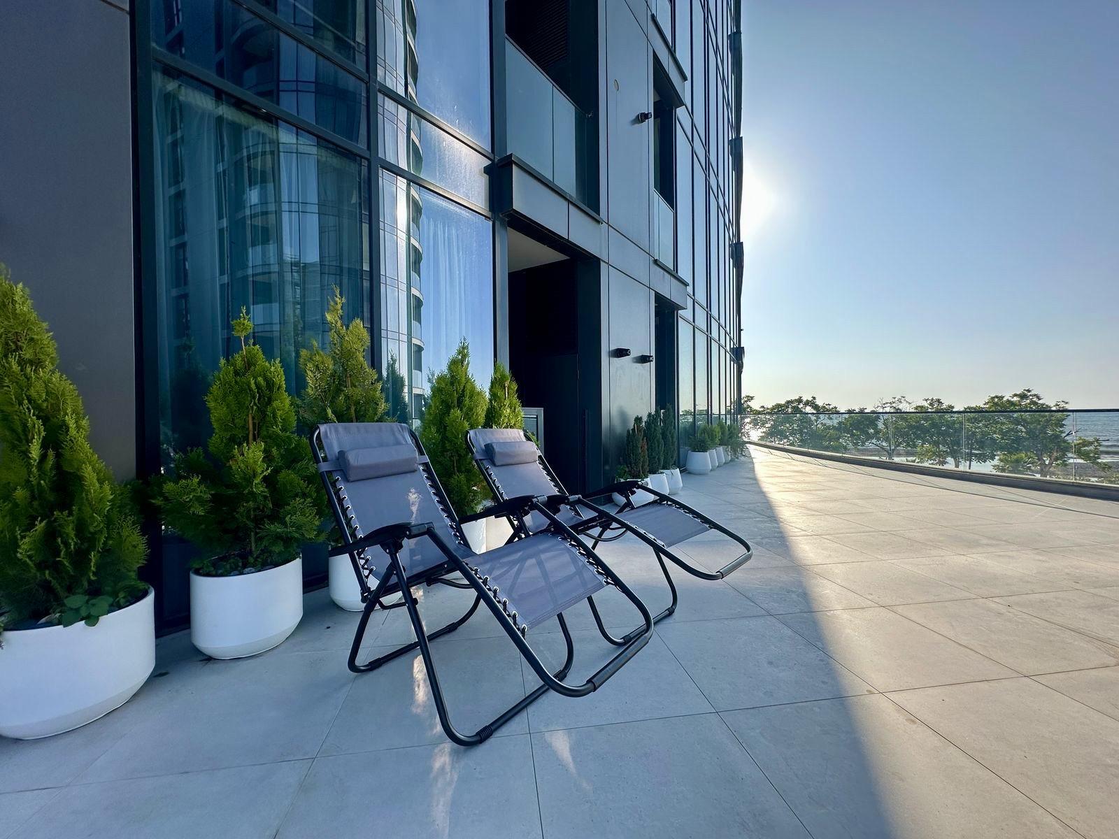 Studio Apartment For Rent In Chakvi, Tropical Garden view 8