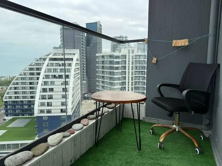 3-Room Apartment For Rent In Batumi, Zakaria Chichinadze St, 44 view 4