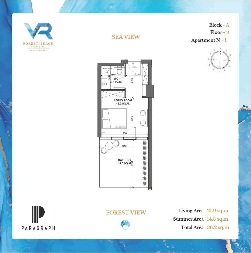 Studio Apartment For Sale view 11