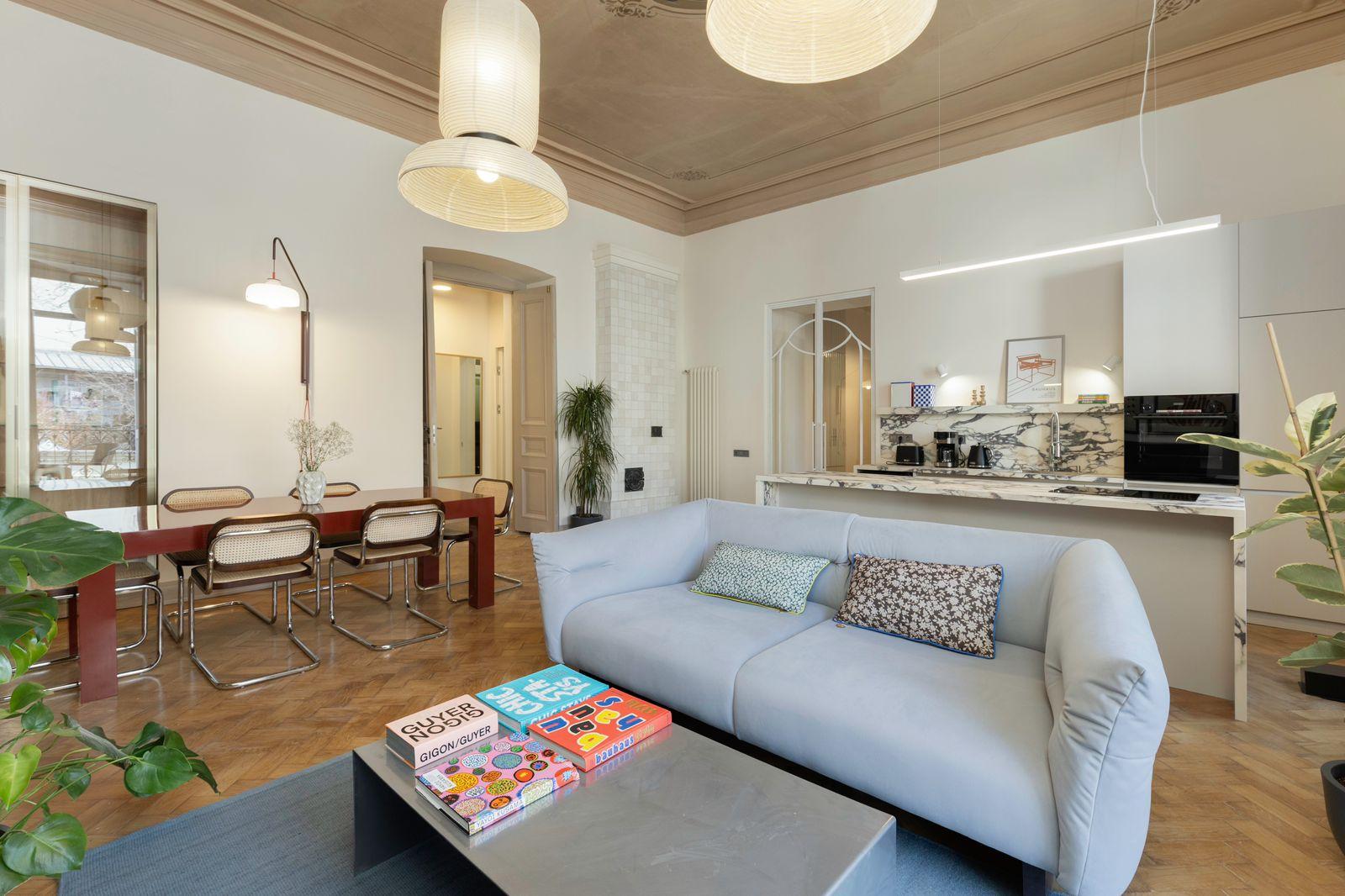 David Aghmashenebeli Ave, 55/1: 3-Room, 91.0 M² | Korter.Ge view 5