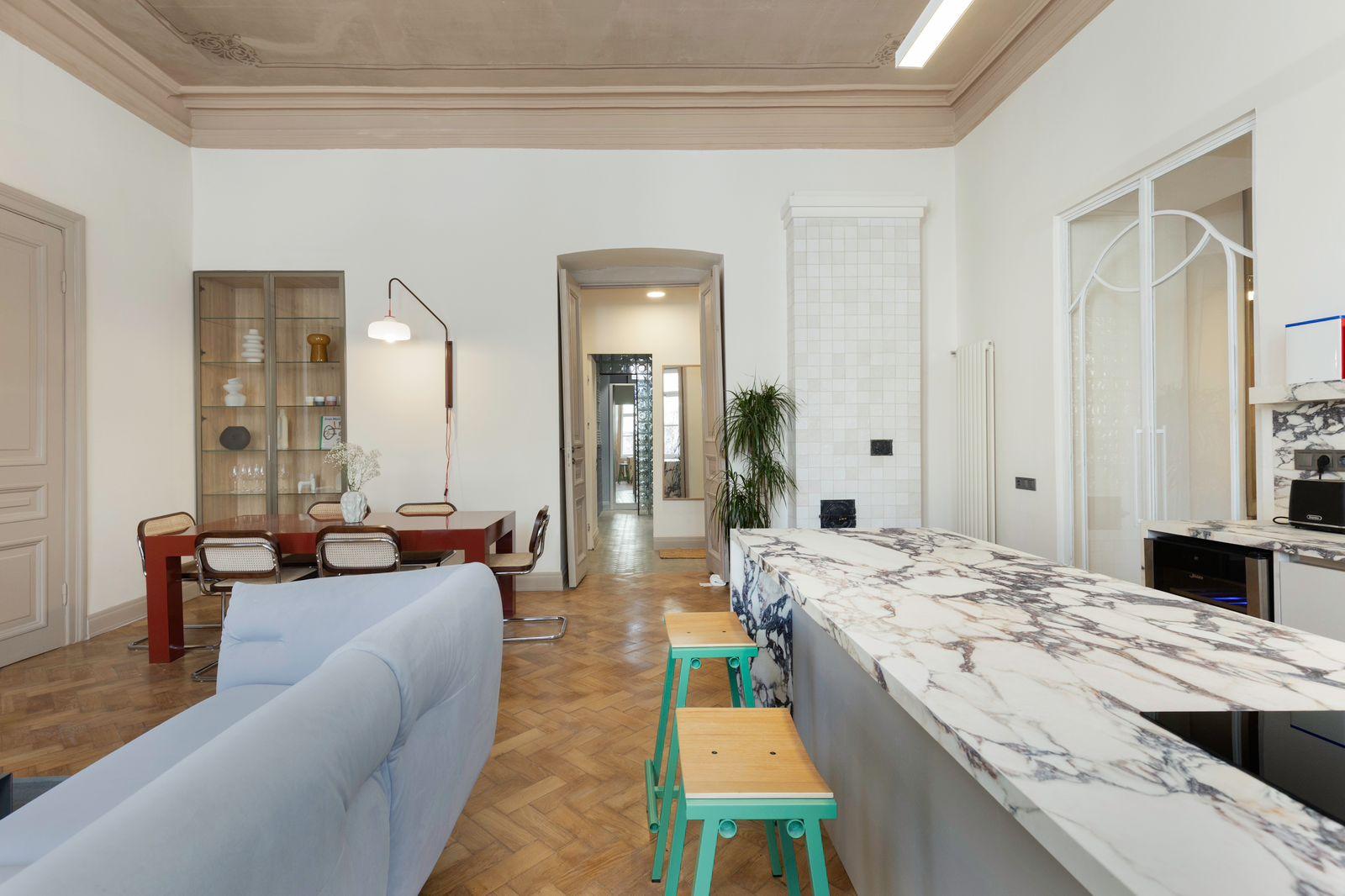 David Aghmashenebeli Ave, 55/1: 3-Room, 91.0 M² | Korter.Ge view 1
