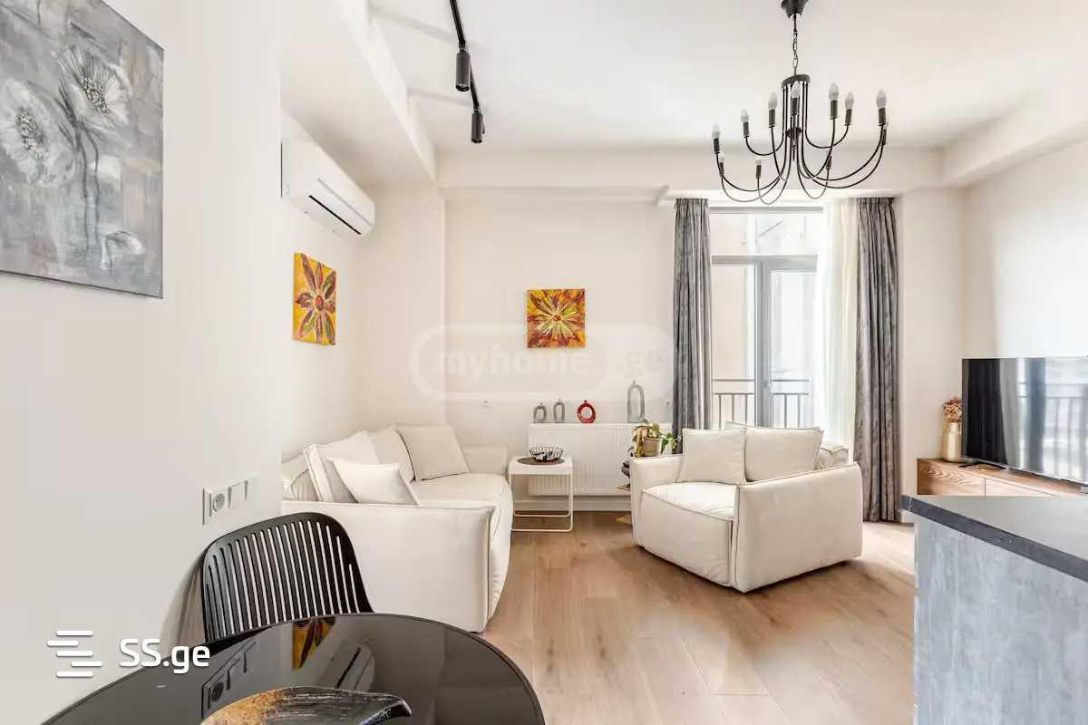 2-Room Apartment In Tbilisi, Vakhtanga Gorgasali St, 73, 50 M², Is Available For Daily Rent For 100 ₾ view 1