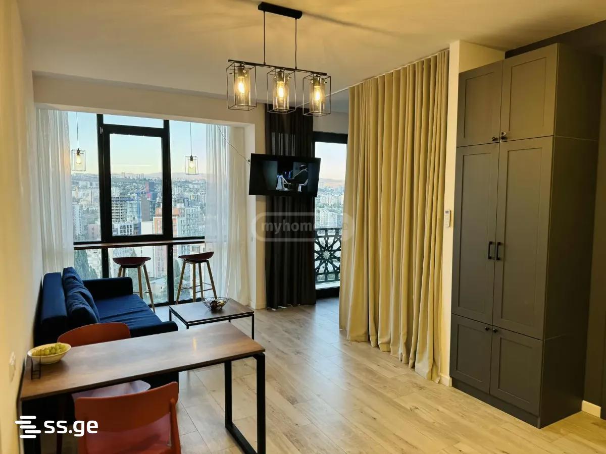 Studio Apartment In Tbilisi, Villa Residence Apartments, 40 M², Is Available For Daily Rent For 120 ₾ view 2