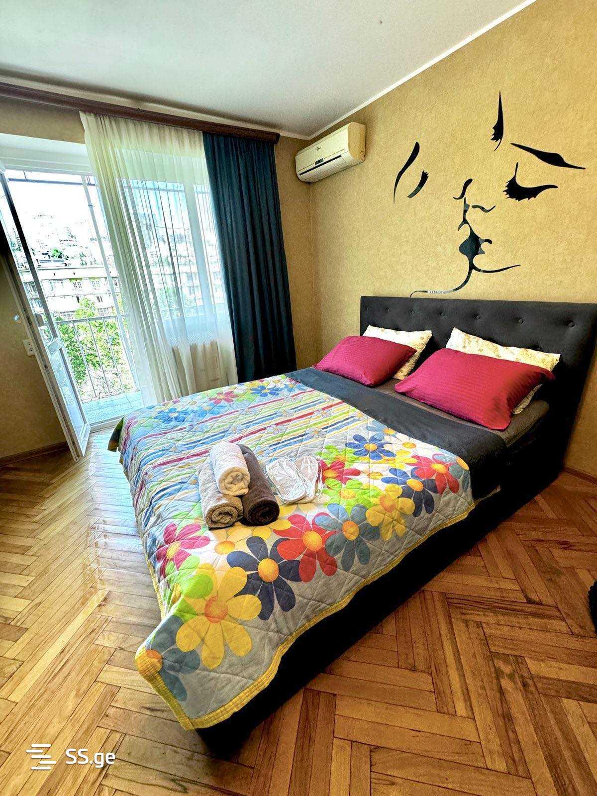 2-Room Apartment In Tbilisi, Vazha-Pshavelas VII , 80, 50 M², Is Available For Daily Rent For 100 ₾ view 2