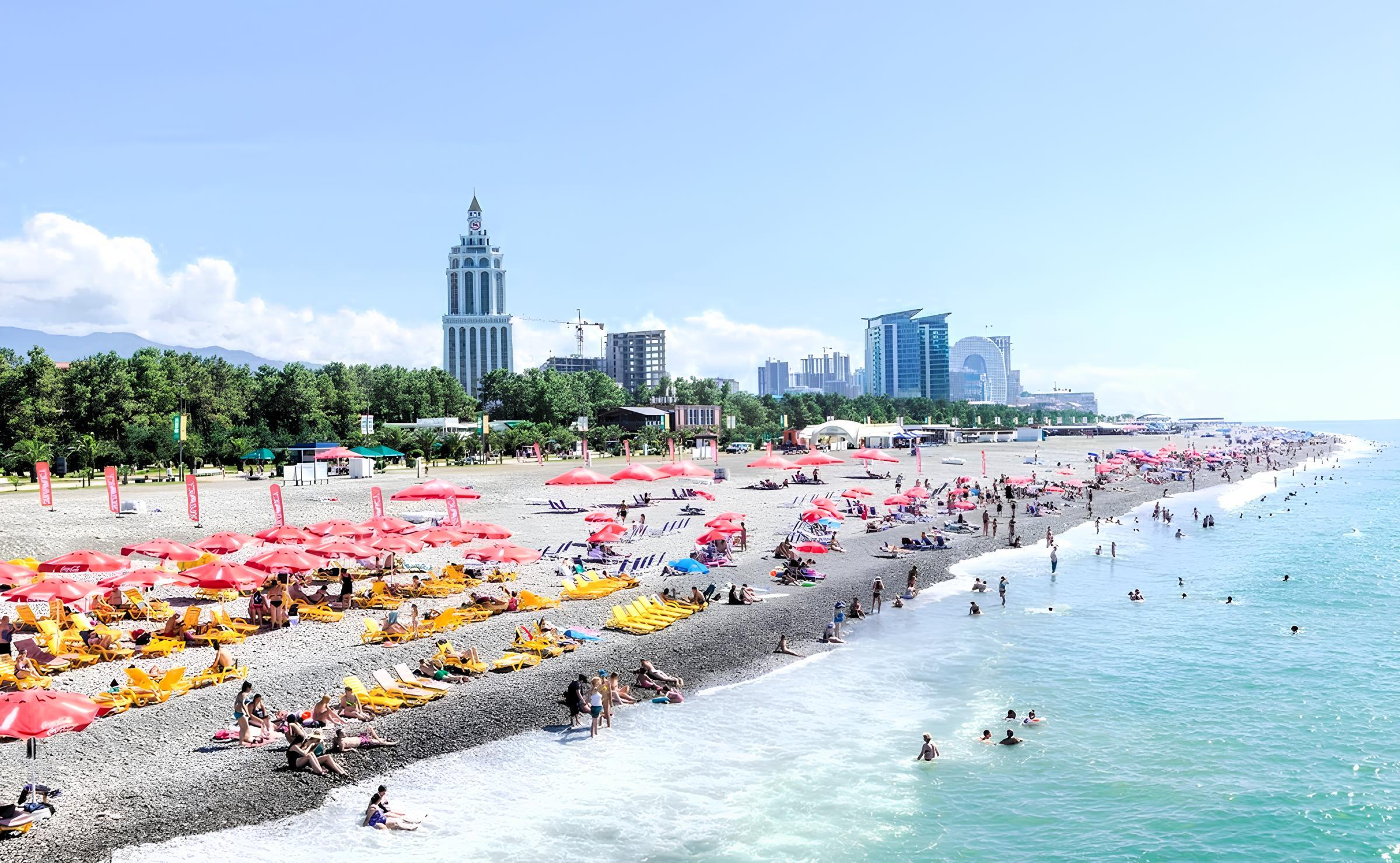 2-Room Apartment For Daily Rent In Batumi, Bellevue Residence Batumi, 56 M² — $130 Per Day view 25