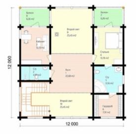 6-Room House For Sale In Batumi, Shota Rustaveli St view 4