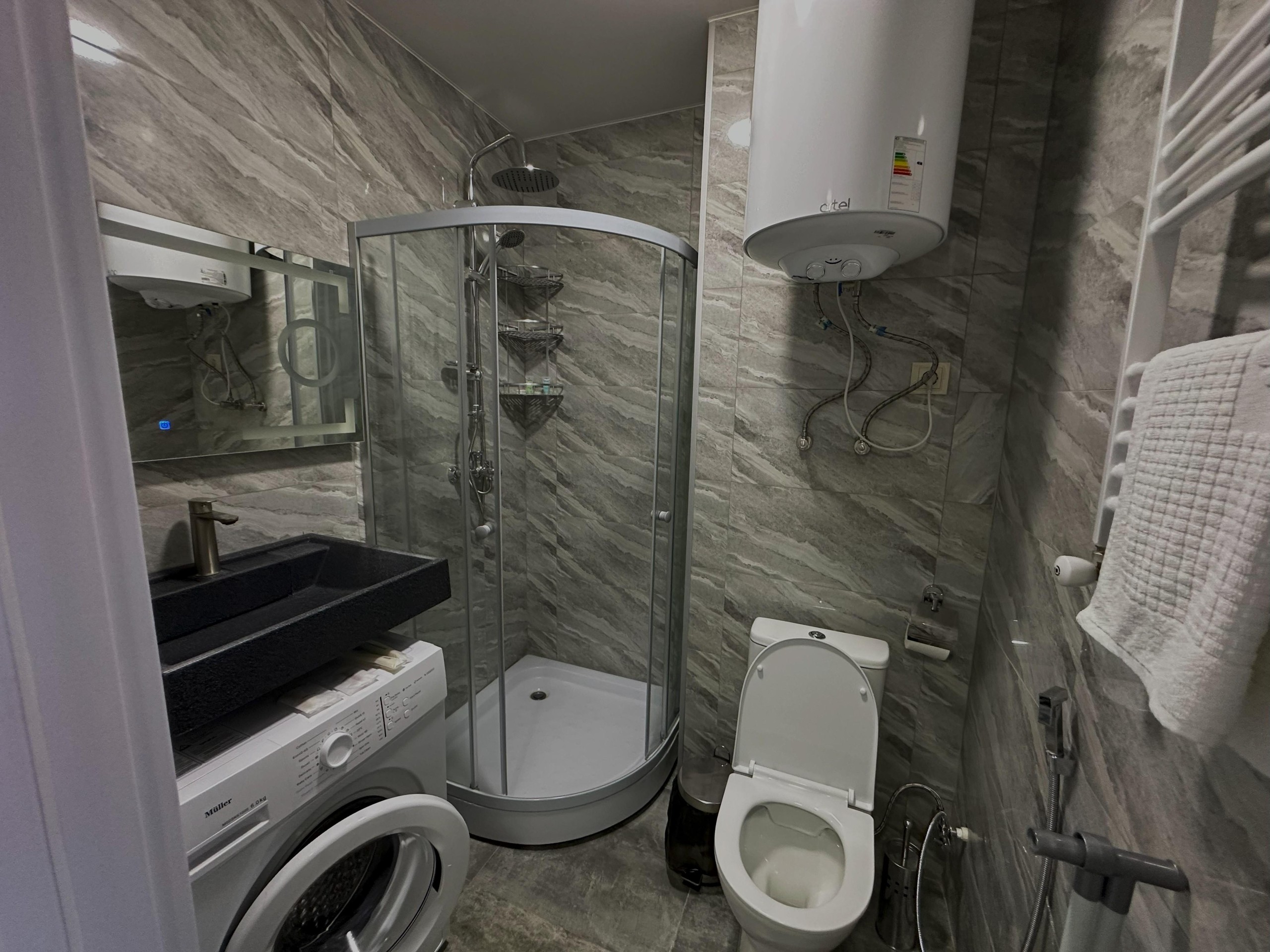 Studio Apartment For Daily Rent In Batumi, Green House, 32 M² — 159 ₾ Per Day view 6