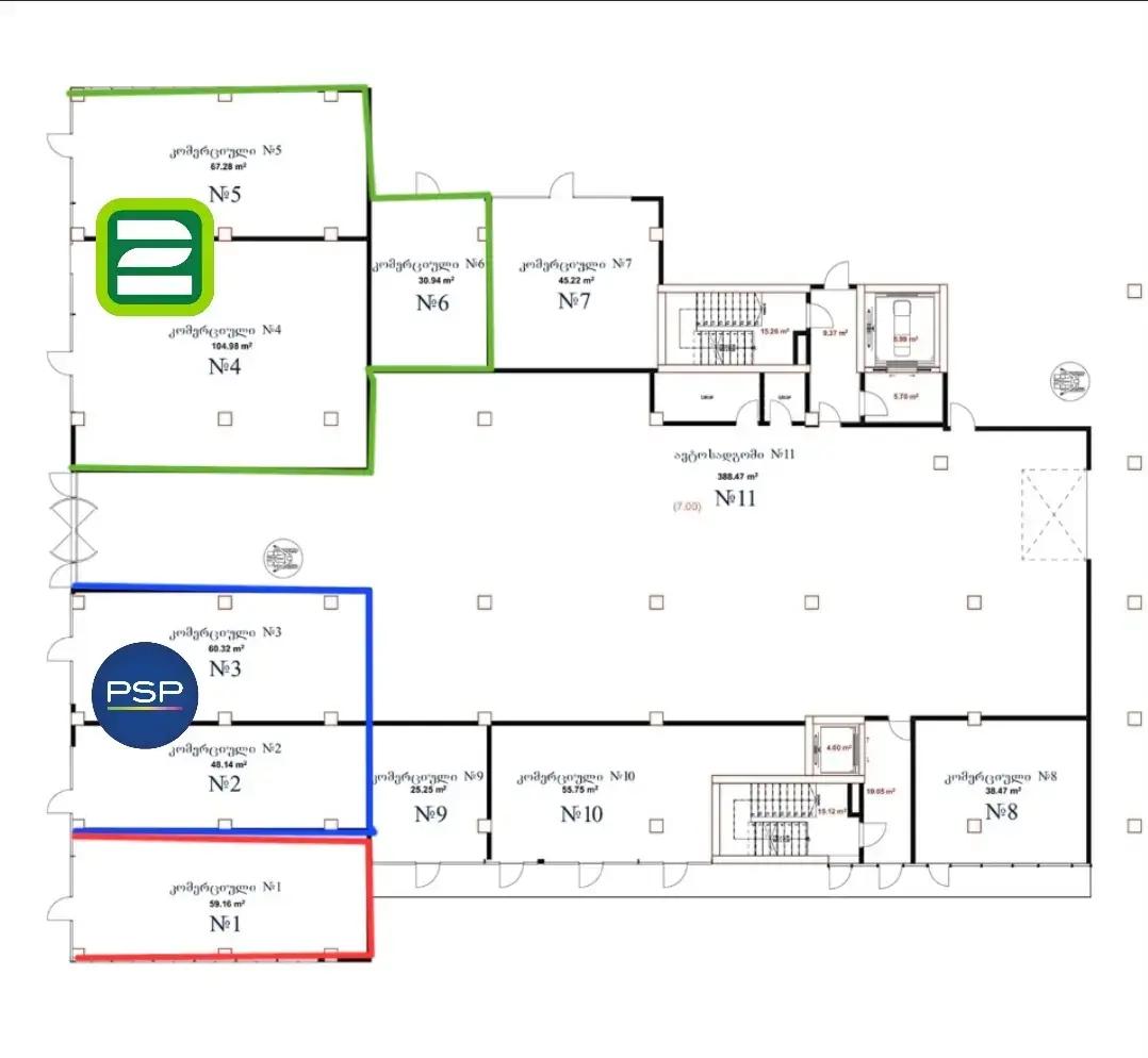 Commercial Property For Sale: 60 M² In Batumi, David Aghmashenebeli St, 21 – $250,000 view 6