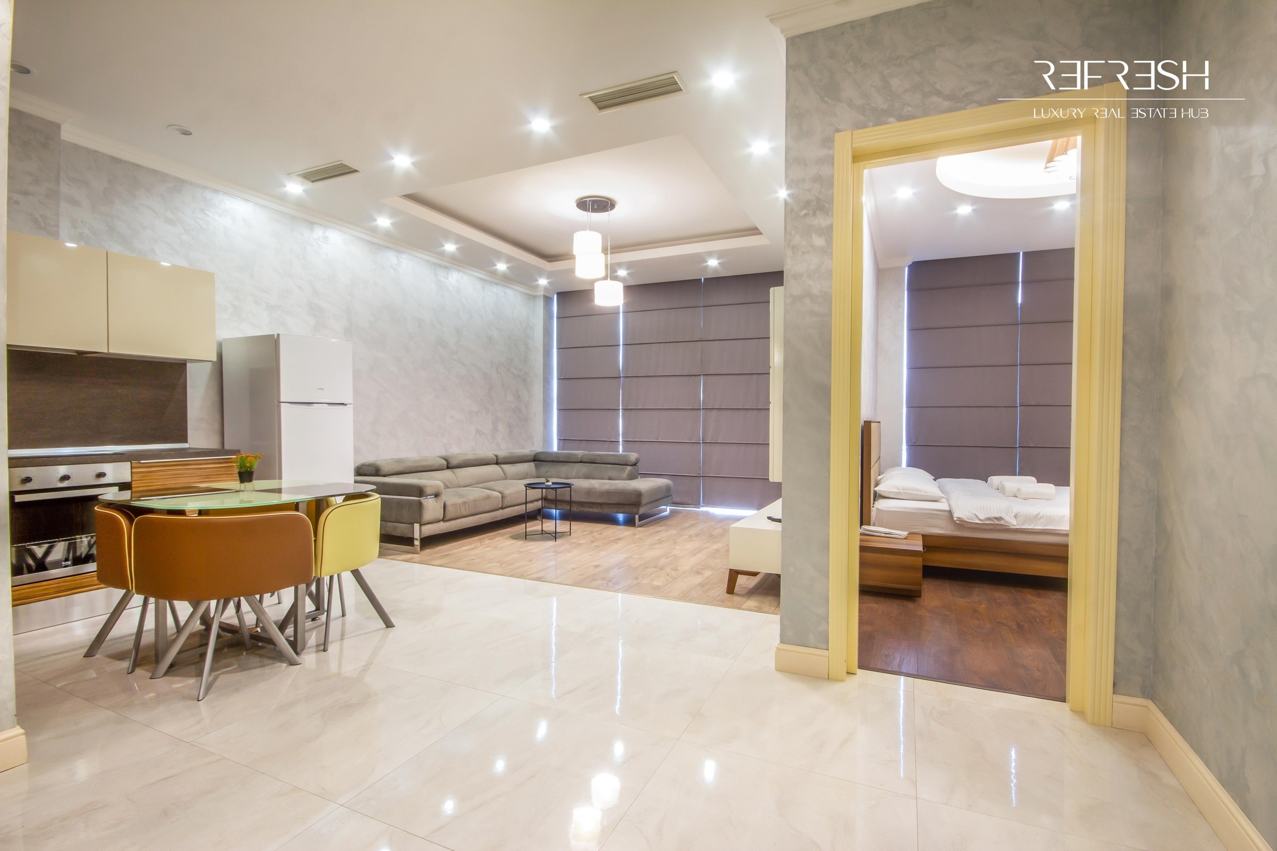 King David Residences: 2-Room, 85.0 M² | Korter.Ge view 9