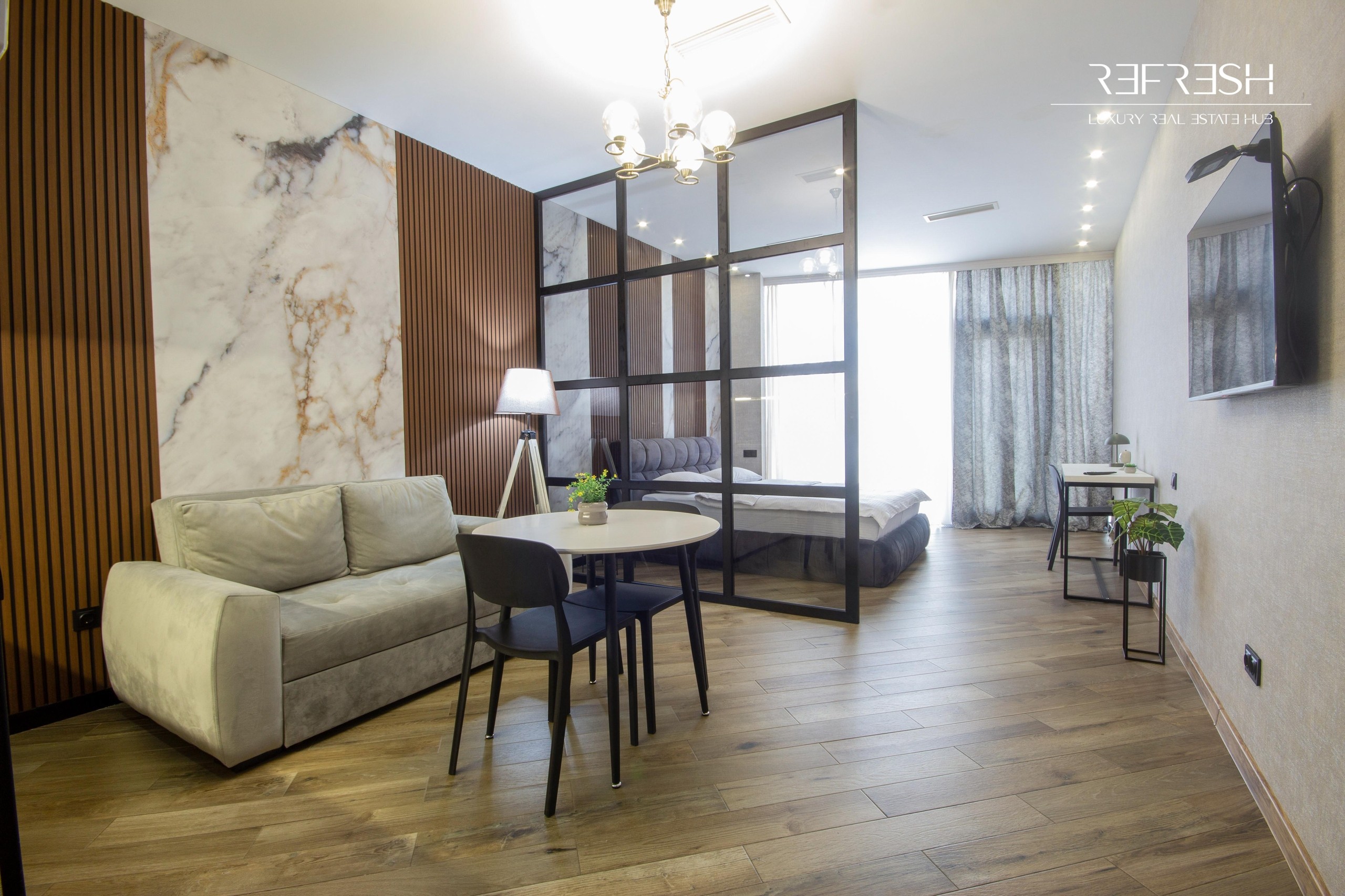 King David Residences: Studio, 50.0 M² | Korter.Ge view 1