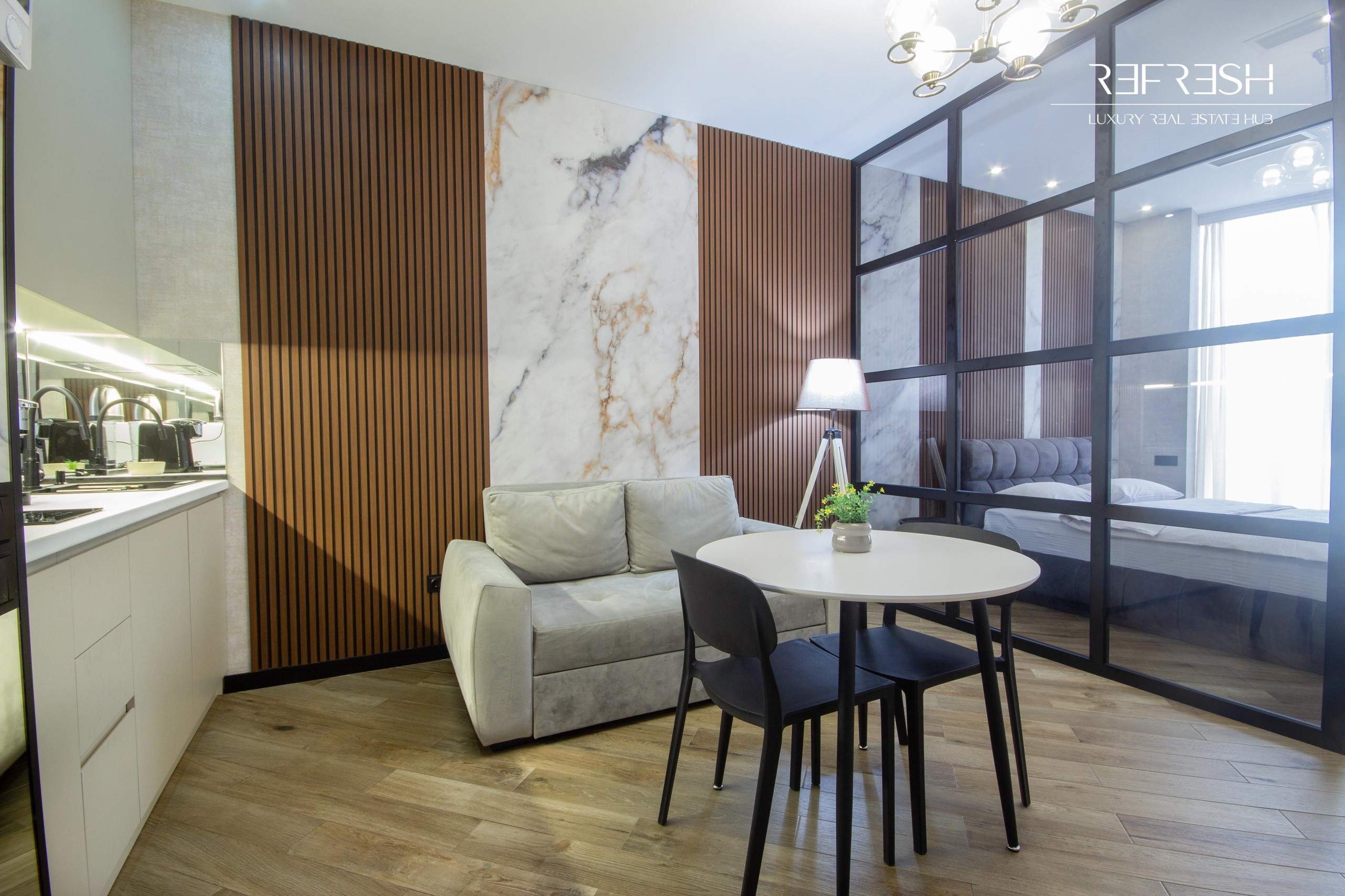 King David Residences: Studio, 50.0 M² | Korter.Ge view 2