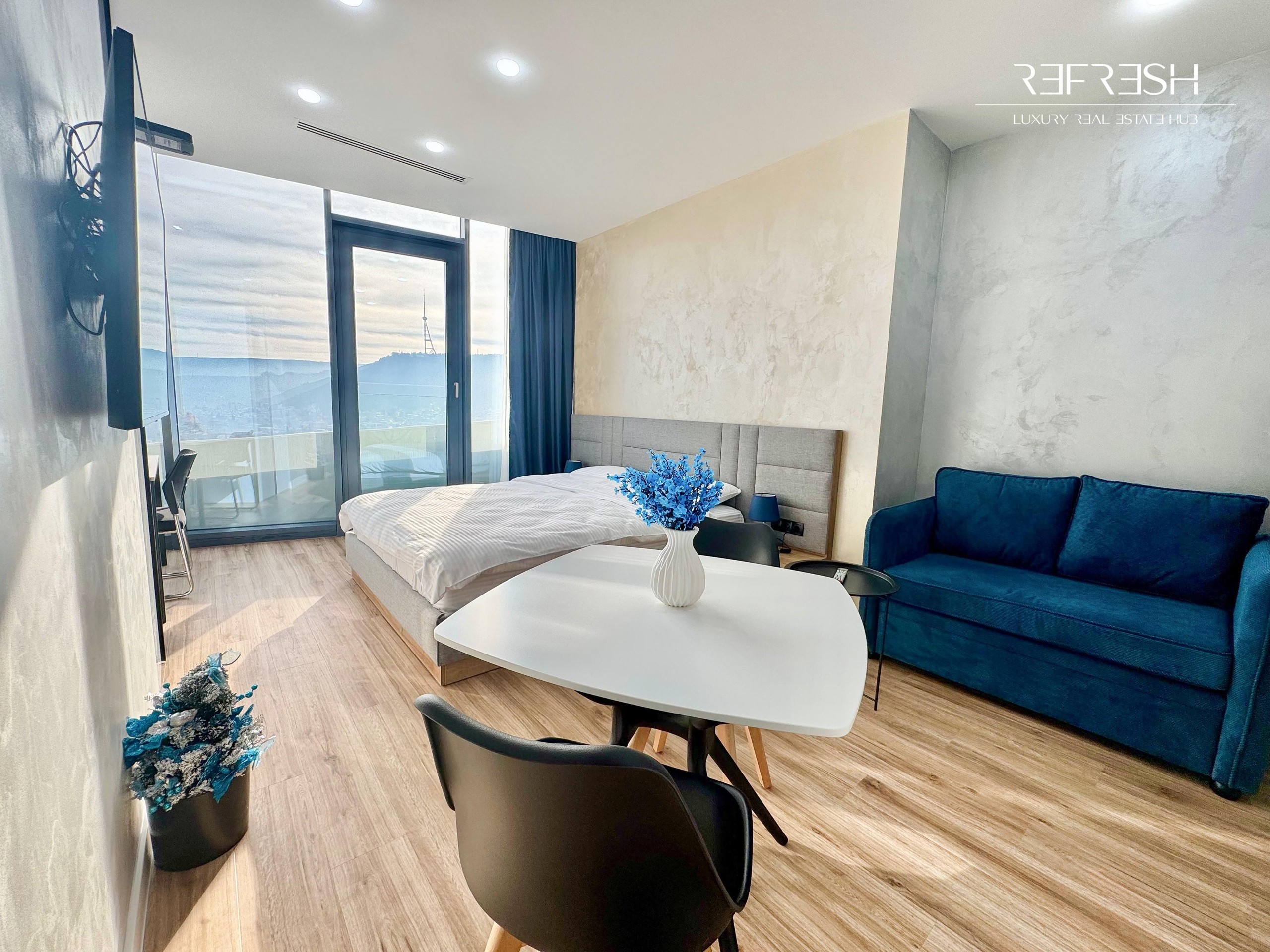 King David Residences: Studio, 40.0 M² | Korter.Ge view 5