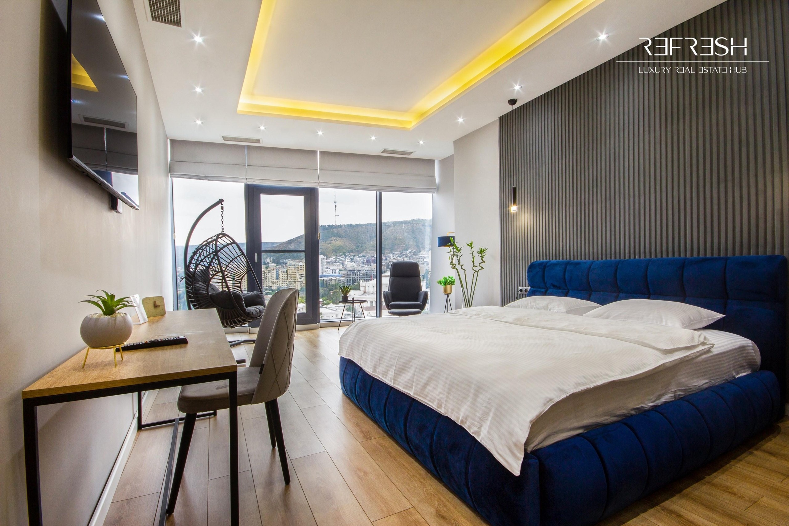 King David Residences: 1-Room, 50.0 M² | Korter.Ge view 2