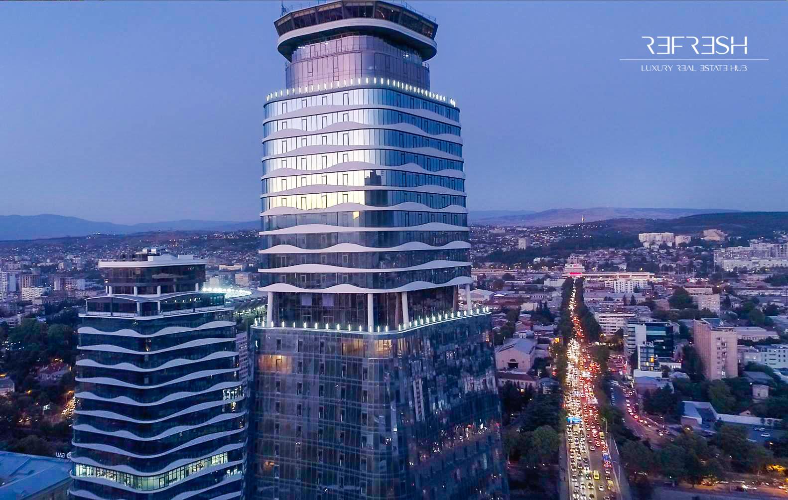 King David Residences: Studio, 50.0 M² | Korter.Ge view 1