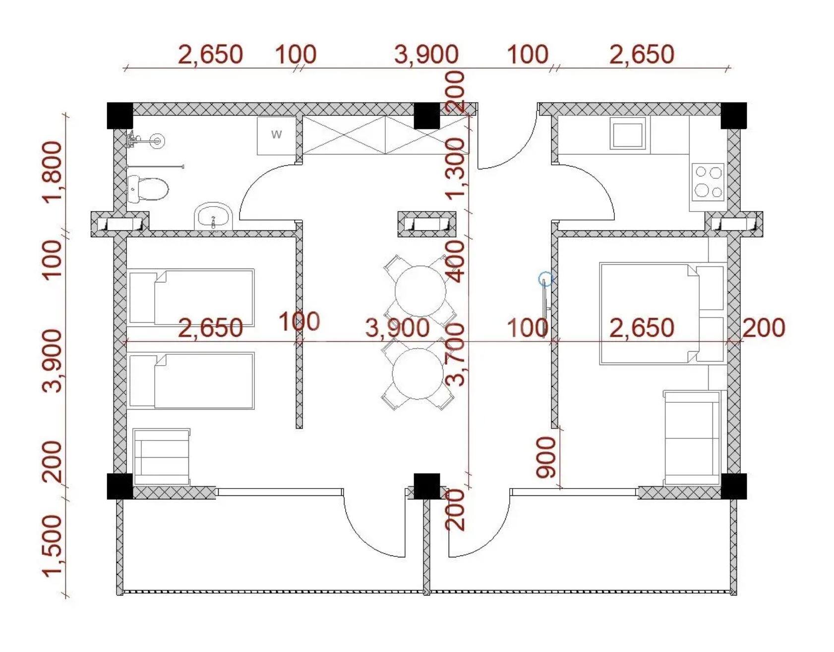 3-Room Apartment For Sale In Shekvetili, Shekvetili2 view 2
