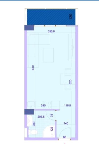 Studio Apartment For Sale view 10