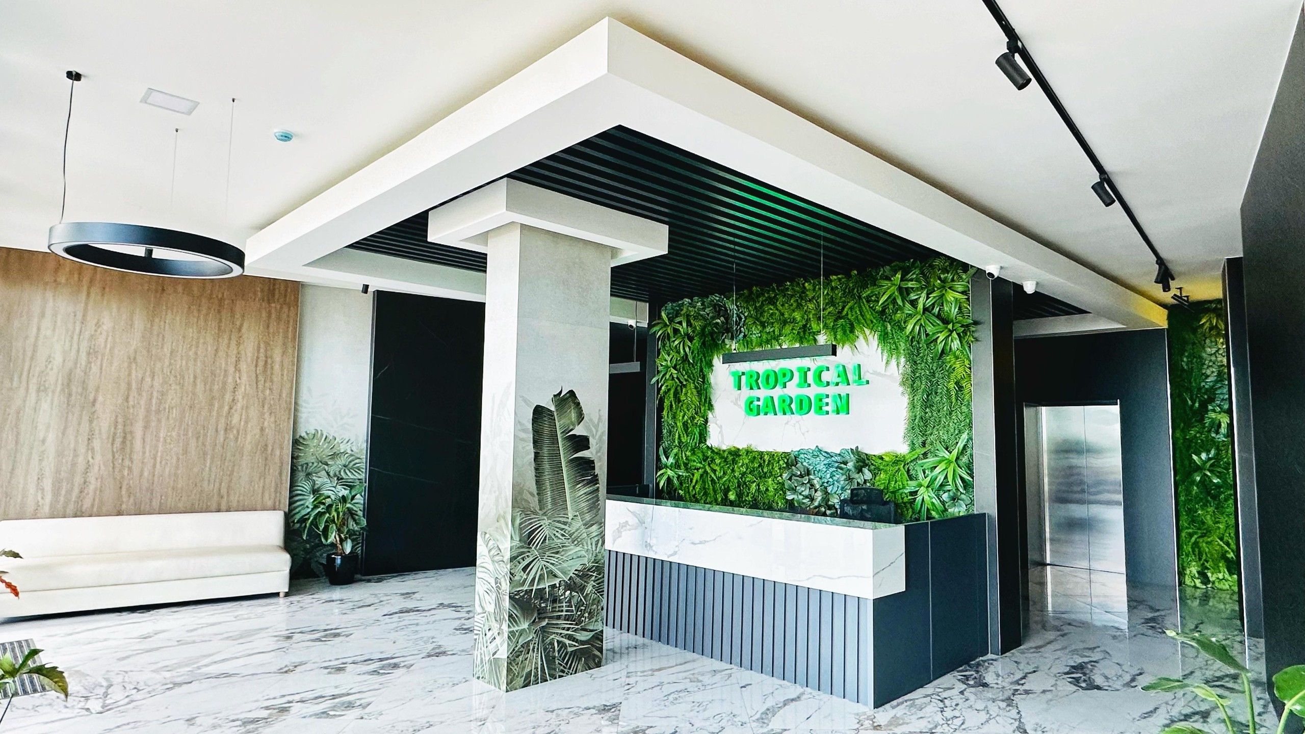 Studio Apartment For Rent In Chakvi, Tropical Garden view 13