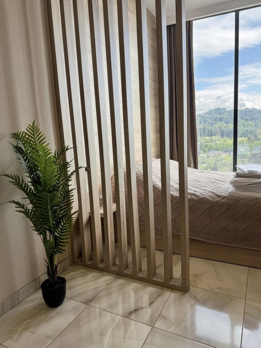 Studio Apartment For Daily Rent In Chakvi, Tropical Garden, 35 M² — $50 Per Day view 9