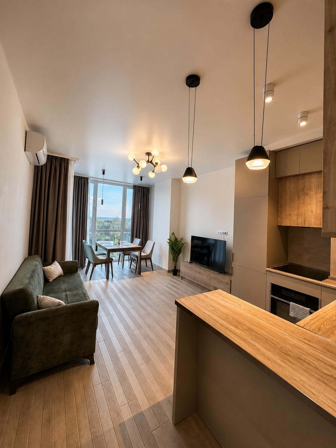 2-Room Apartment For Daily Rent In Chakvi, Tropical Garden, 55 M² — $70 Per Day view 1